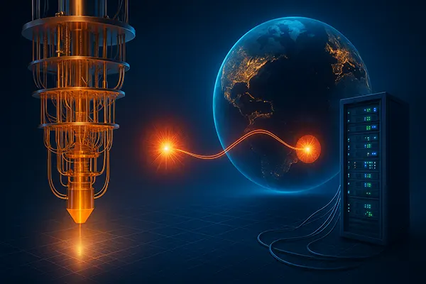Internet quantique mondial