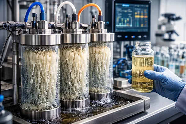 Reattore biofilm in laboratorio