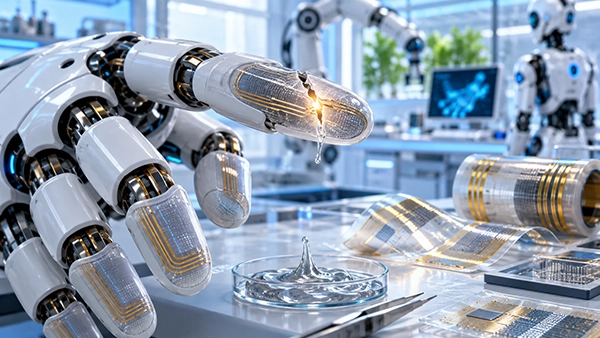 Materiale autoriparante per sensori